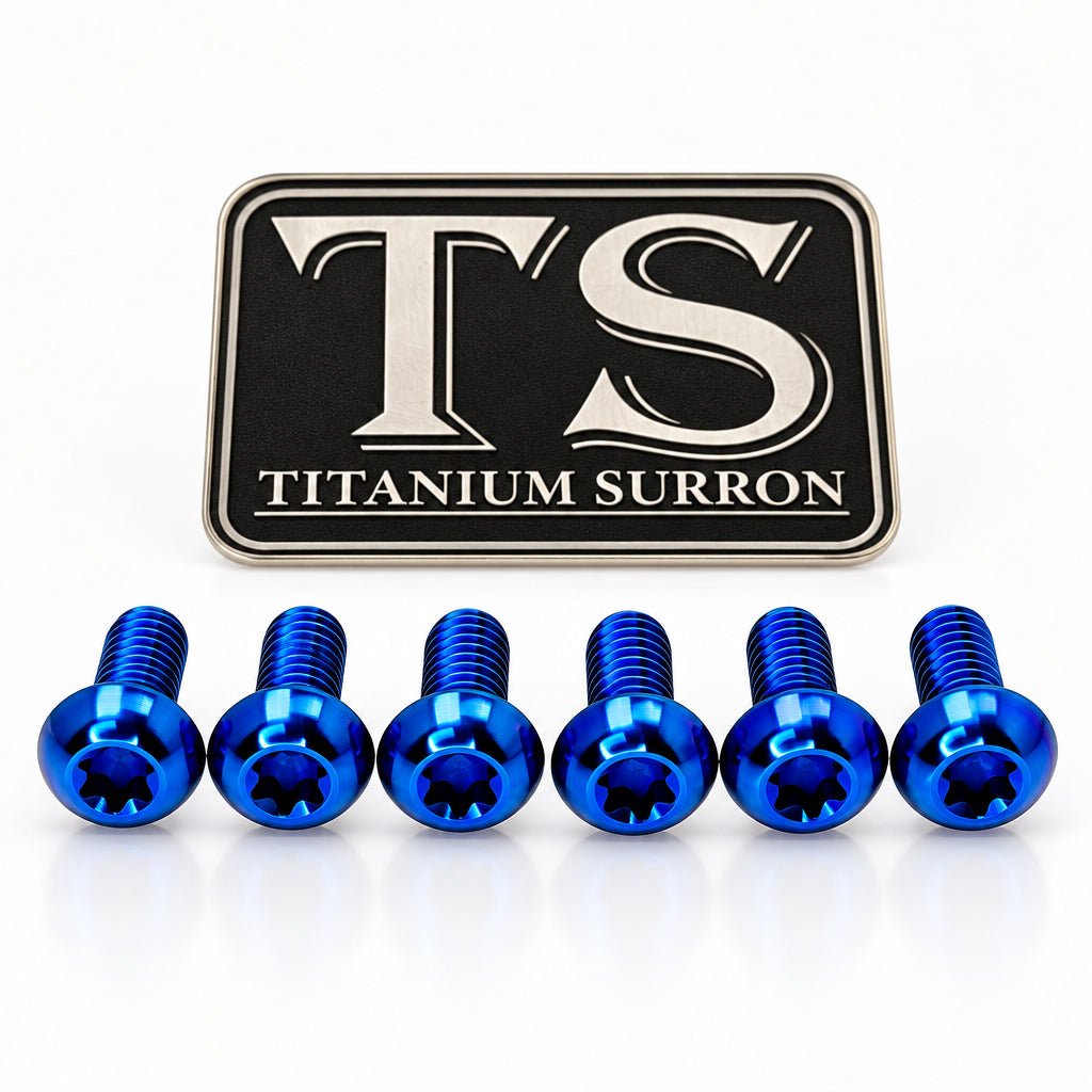 Titanium Front Rotor Bolts - E-Moto Titanium Surron