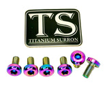 Titanium Front Rotor Bolts - E-Moto Titanium Surron