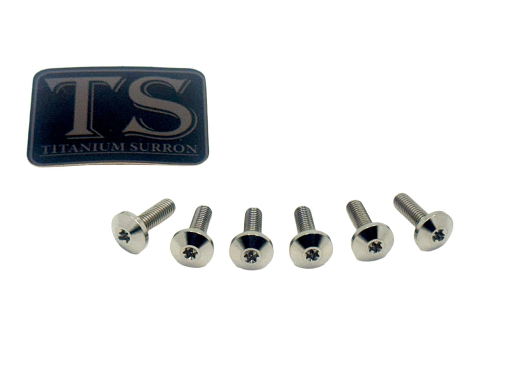 Titanium Front Rotor Bolts - E-Moto Titanium Surron