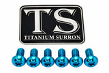 Titanium Front Rotor Bolts - E-Moto Titanium Surron
