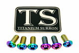 Titanium Front Rotor Bolts - E-Moto Titanium Surron