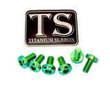 Titanium Front Rotor Bolts - E-Moto Titanium Surron