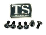 Titanium Front Rotor Bolts - E-Moto Titanium Surron