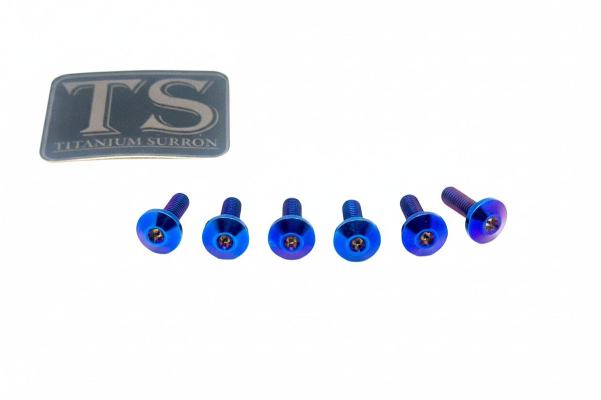 Titanium Front Rotor Bolts - E-Moto Titanium Surron