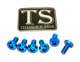 Titanium Front Rotor Bolts - E-Moto Titanium Surron