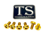 Titanium Front Rotor Bolts - E-Moto Titanium Surron