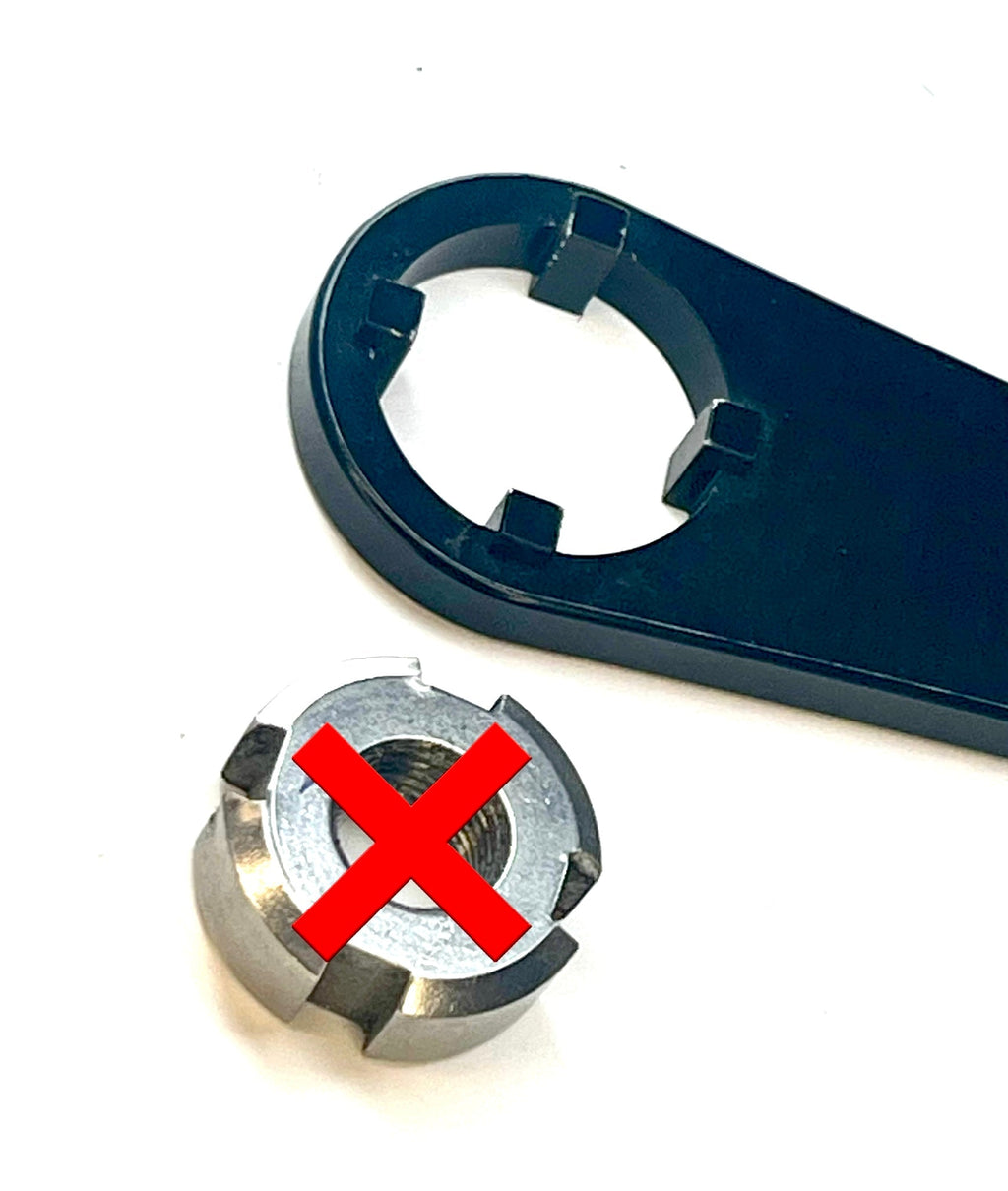 Titanium Jackshaft Nut for Surron, Segway, E-Ride Pro - Riot Racing