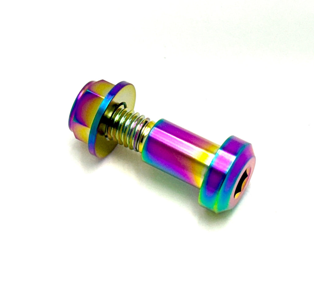 Titanium Kickstand Bolt/ Nut Set- E-Ride Pro, Surron, Segway - Riot Racing