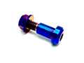 Titanium Kickstand Bolt/ Nut Set- Talaria - Riot Racing