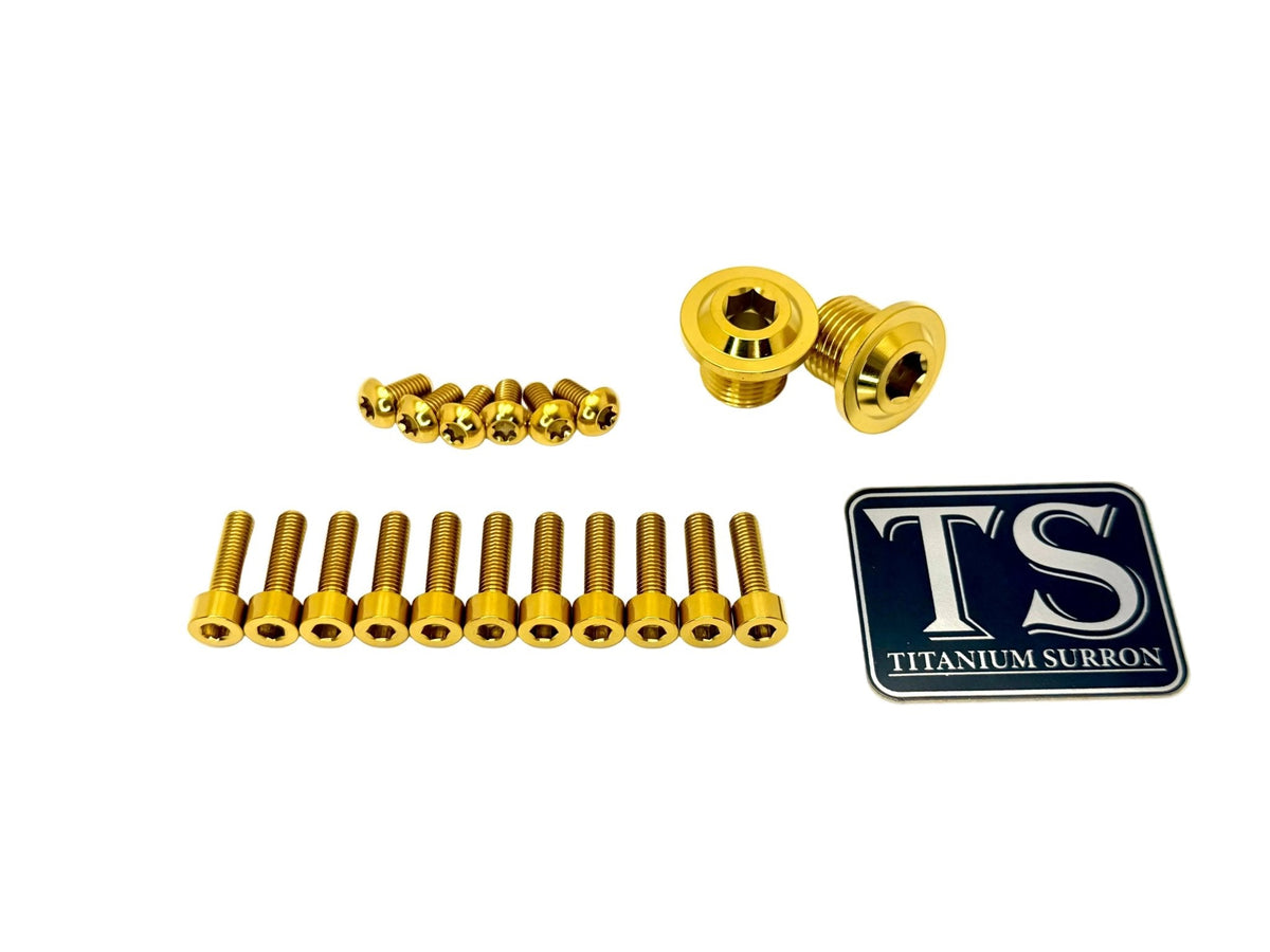 Titanium KKE Fork Bolt Kits Titanium Surron