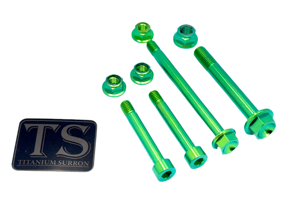 Titanium Linkage / Rear Shock Mount Kit for Altis Sigma - Riot Racing