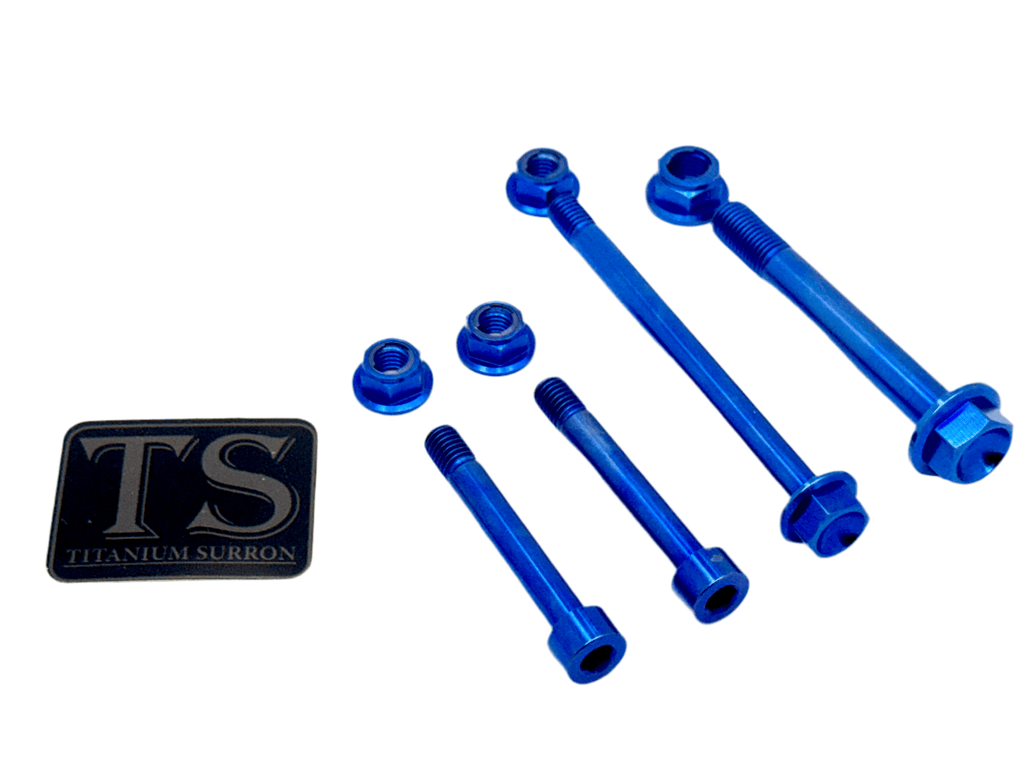 Titanium Linkage / Rear Shock Mount Kit for Altis Sigma - Riot Racing
