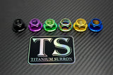 M8 Titanium Grade 5 DIN 6923 Hex Flange Nut Titanium Surron
