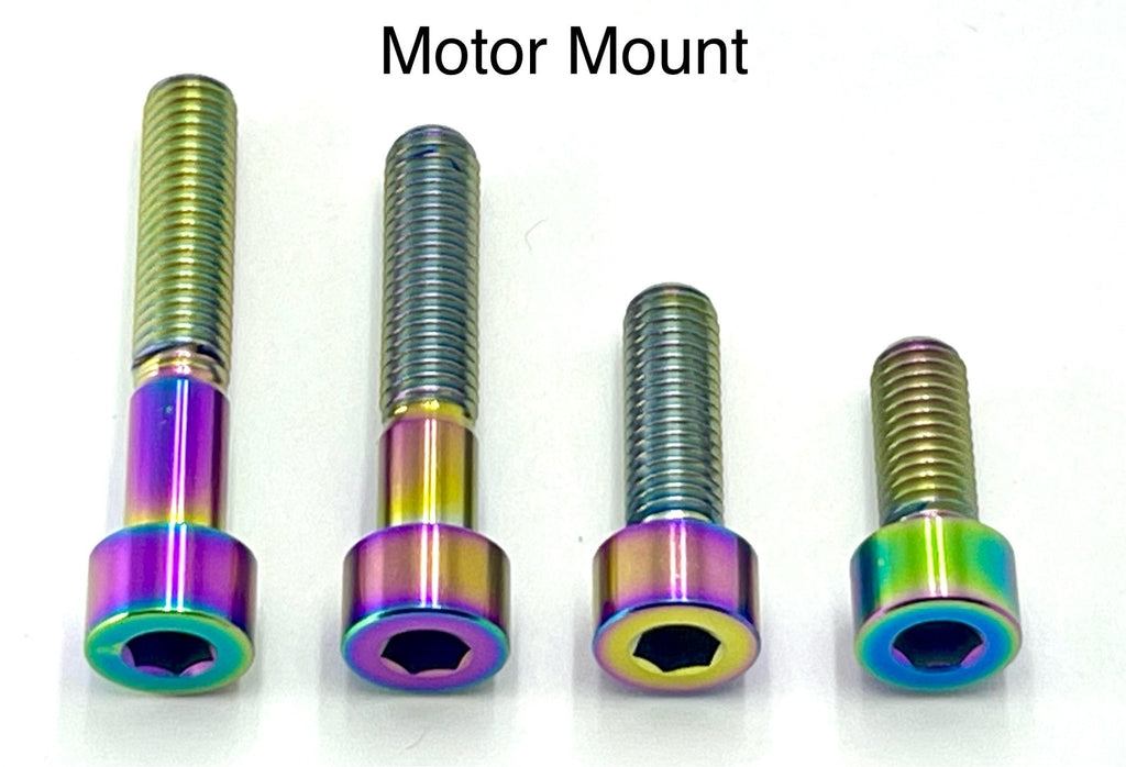 Titanium Motor Bolts - Talaria XXX - Riot Racing
