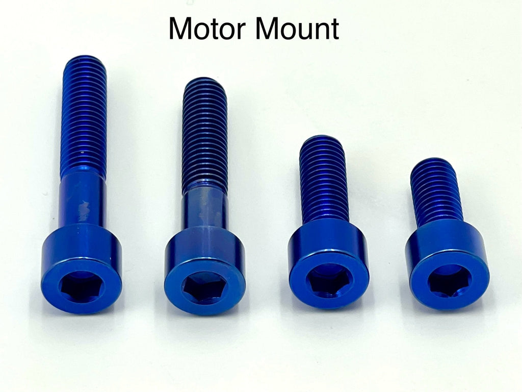 Titanium Motor Bolts - Talaria XXX - Riot Racing