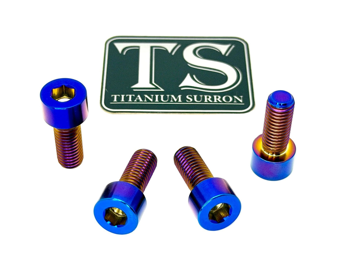 Titanium Peg Bracket Bolts - E-moto Titanium Surron
