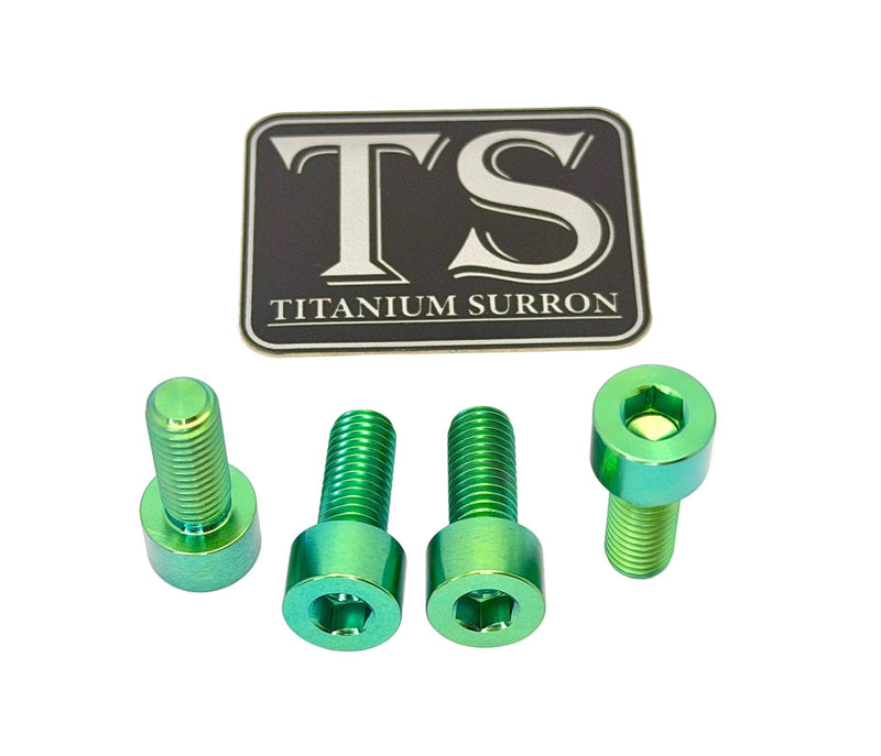 Titanium Peg Bracket Bolts - E-moto Titanium Surron