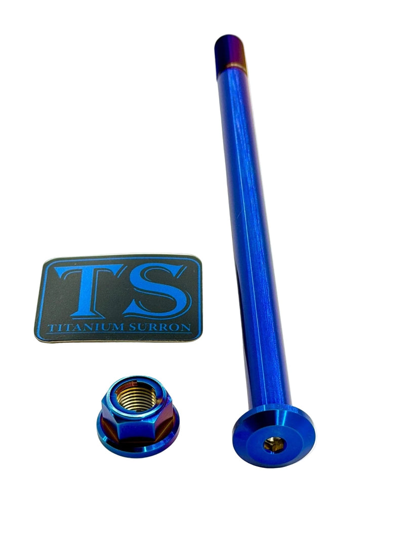 Titanium Rear Axle and Nut - Talaria (Two pcs) Titanium Surron