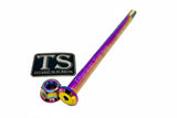 Titanium Rear Axle and Nut - Yozma IN10 Titanium Surron