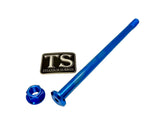 Titanium Rear Axle and Nut - Yozma IN10 Titanium Surron