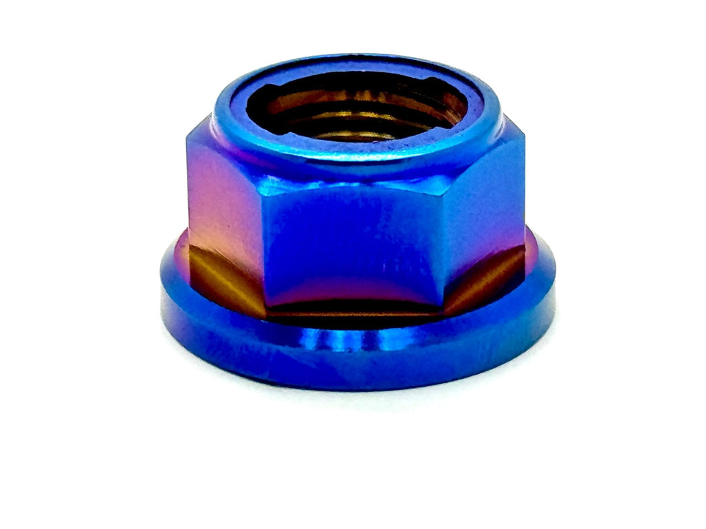 Titanium Rear Axle Nut - E-Moto - Riot Racing