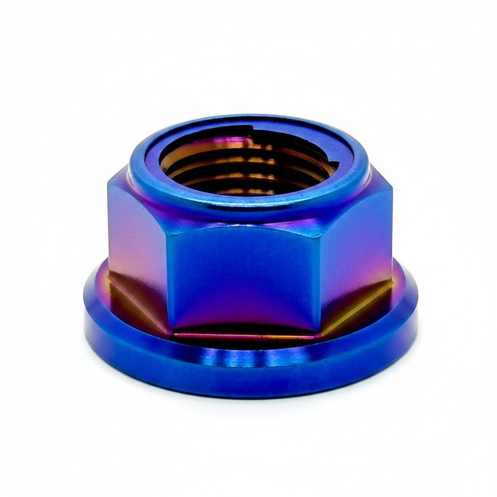 Titanium Rear Axle Nut - E-Moto Titanium Surron