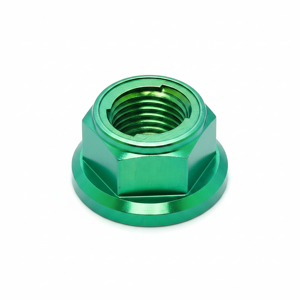 Titanium Rear Axle Nut - E-Moto Titanium Surron