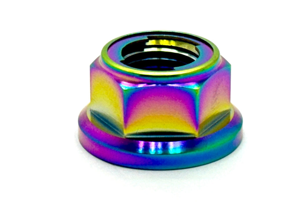 Titanium Rear Axle Nut - E-Moto - Riot Racing