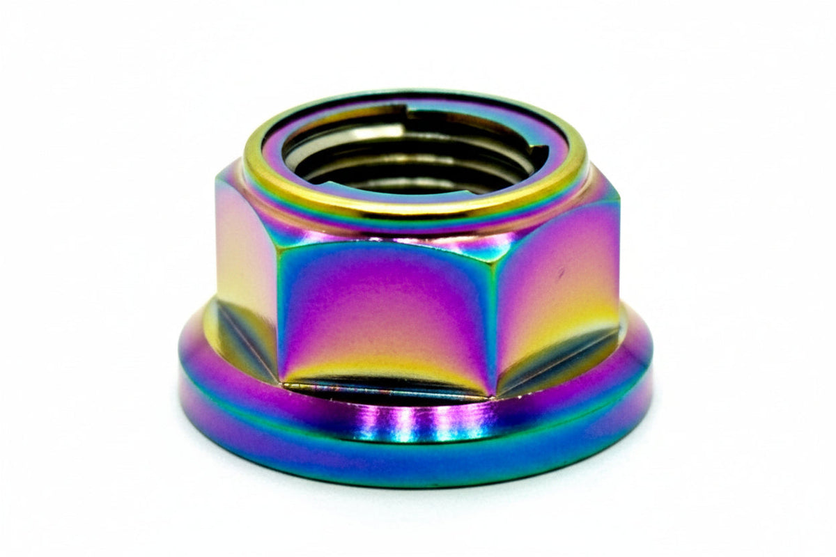 Titanium Rear Axle Nut - E-Moto Titanium Surron