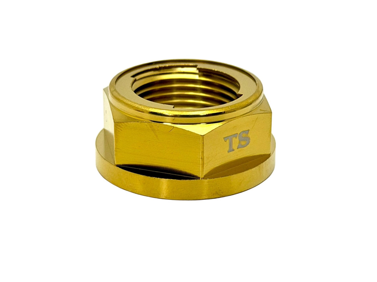Titanium Rear Axle Nut - E-Moto Titanium Surron