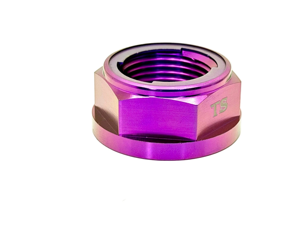 Titanium Rear Axle Nut - E-Moto Titanium Surron