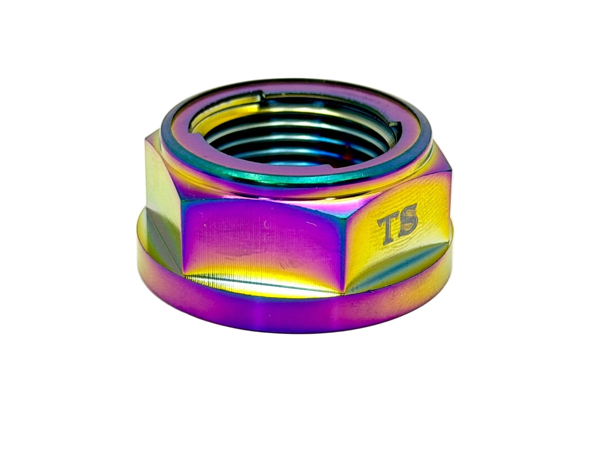 Titanium Rear Axle Nut - E-Moto Titanium Surron