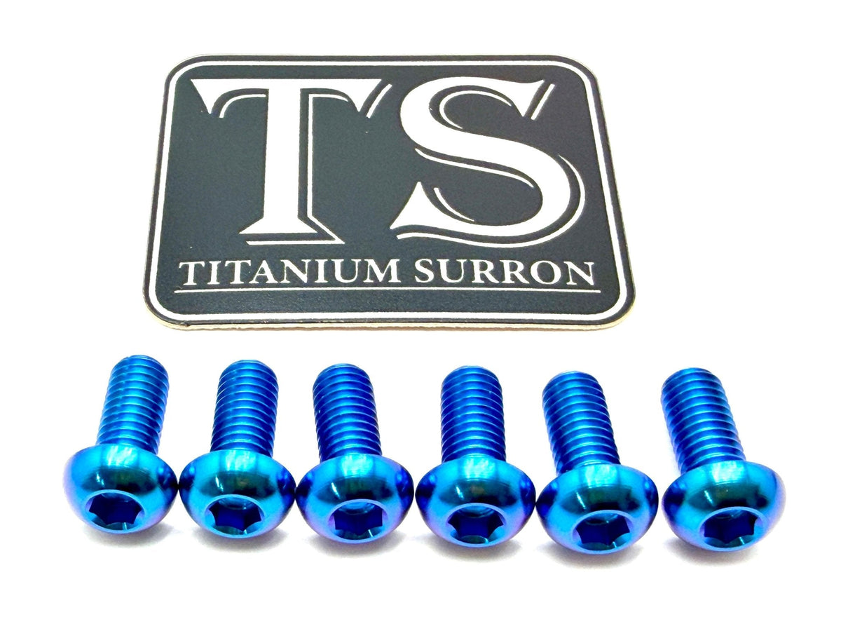 Titanium Front Rotor Bolts - E-Moto Titanium Surron