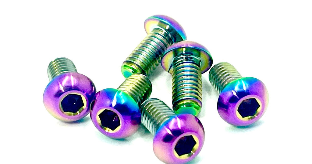 Titanium Rear Rotor Bolts - Most E-moto - Riot Racing