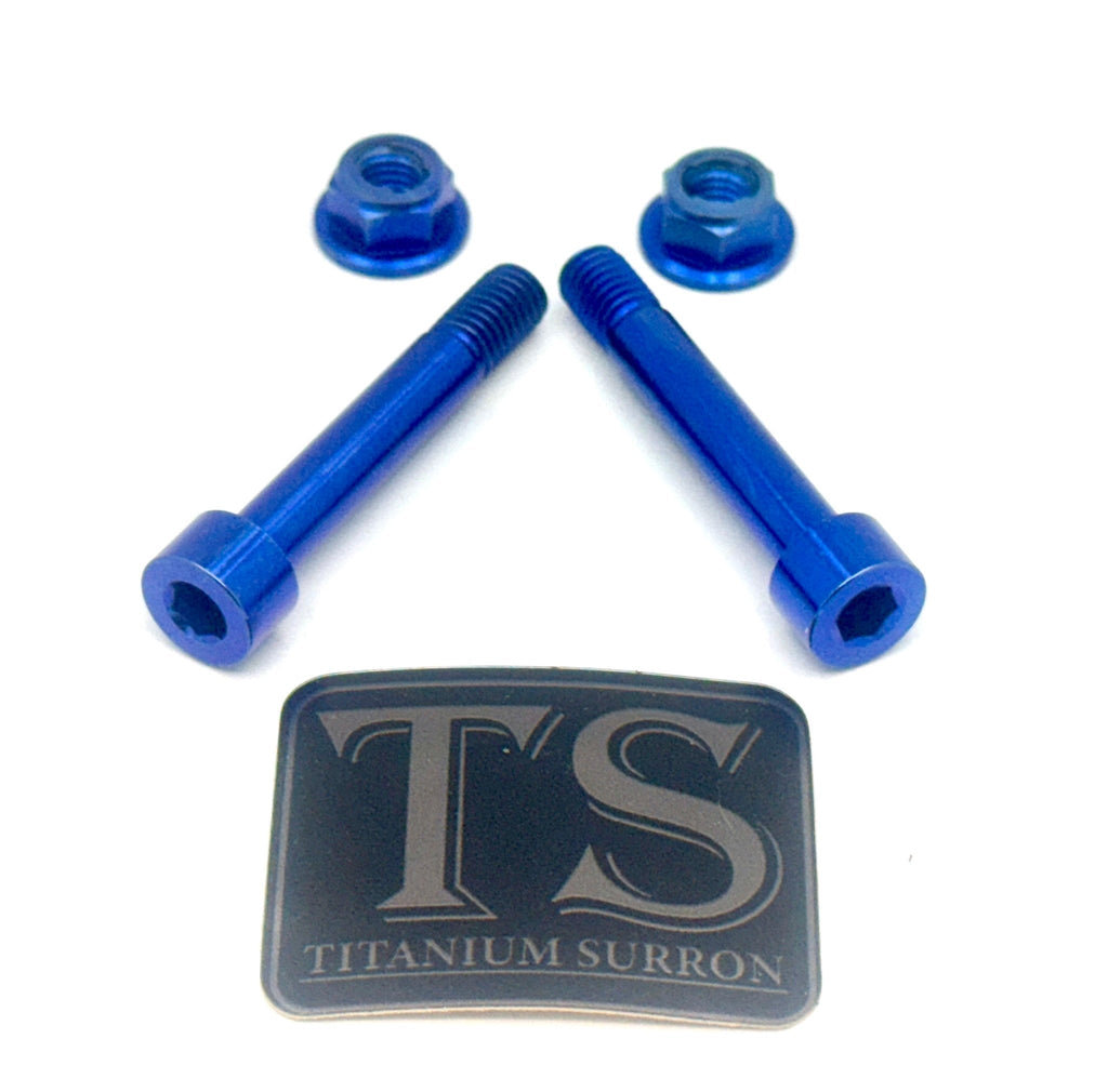 Titanium Rear Shock Mount Hardware (4 Pieces) E-Ride Pro - Riot Racing