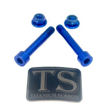 Titanium Rear Shock Mount Hardware (4 Pieces) E-Ride Pro Titanium Surron