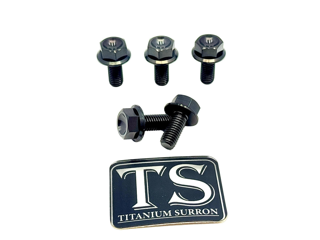 Titanium Rear Sprocket Bolts - E-Moto - Riot Racing