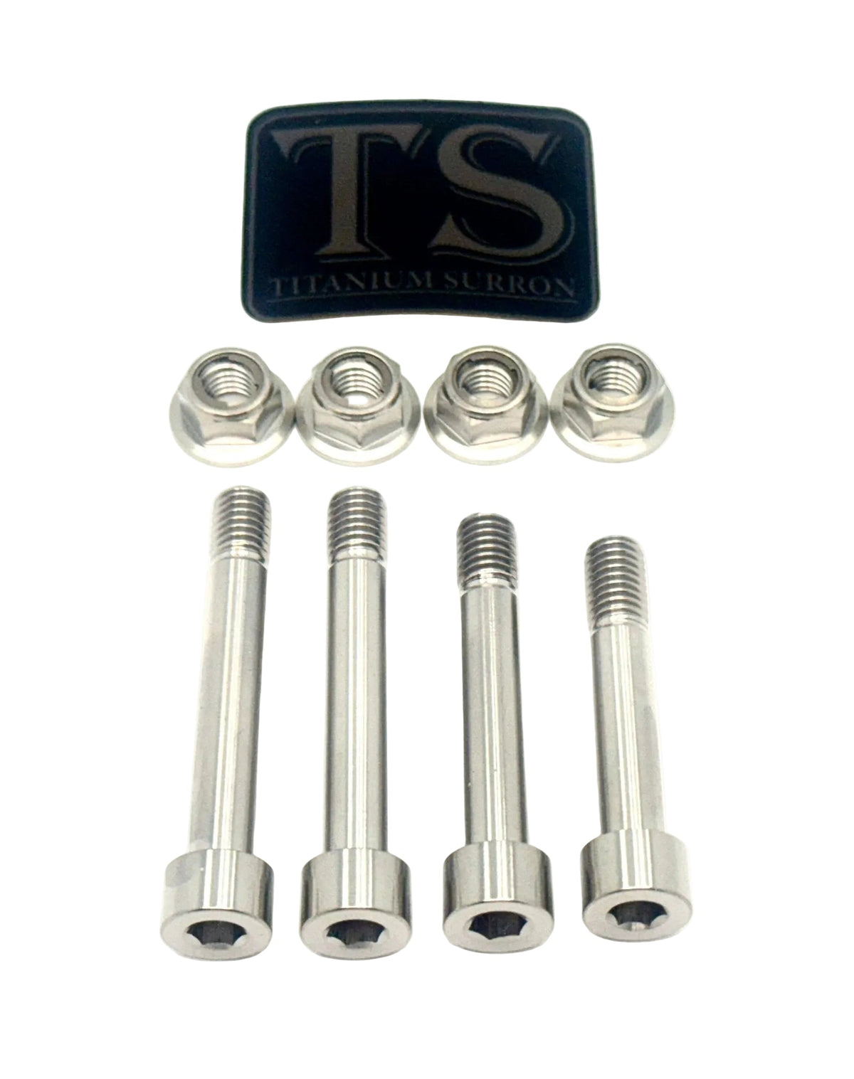 Titanium Rear Linkage Bolt Kit — Surron LBX & Segway Titanium Surron