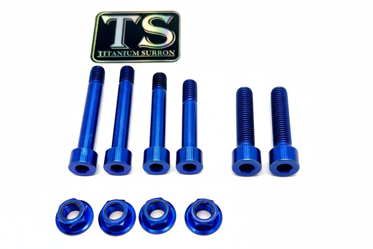 Titanium Rear Suspension/ Linkage Bolt Kit for Ventus One Titanium Surron