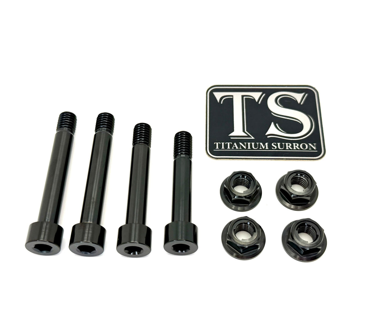 Titanium Rear Linkage Bolt Kit — Surron LBX & Segway Titanium Surron