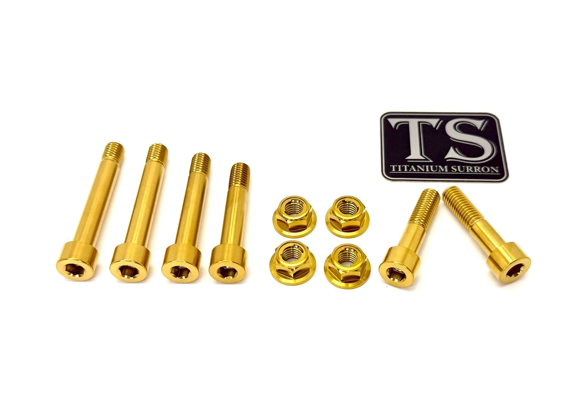Titanium Rear Linkage Bolt Kit — Surron LBX & Segway Titanium Surron