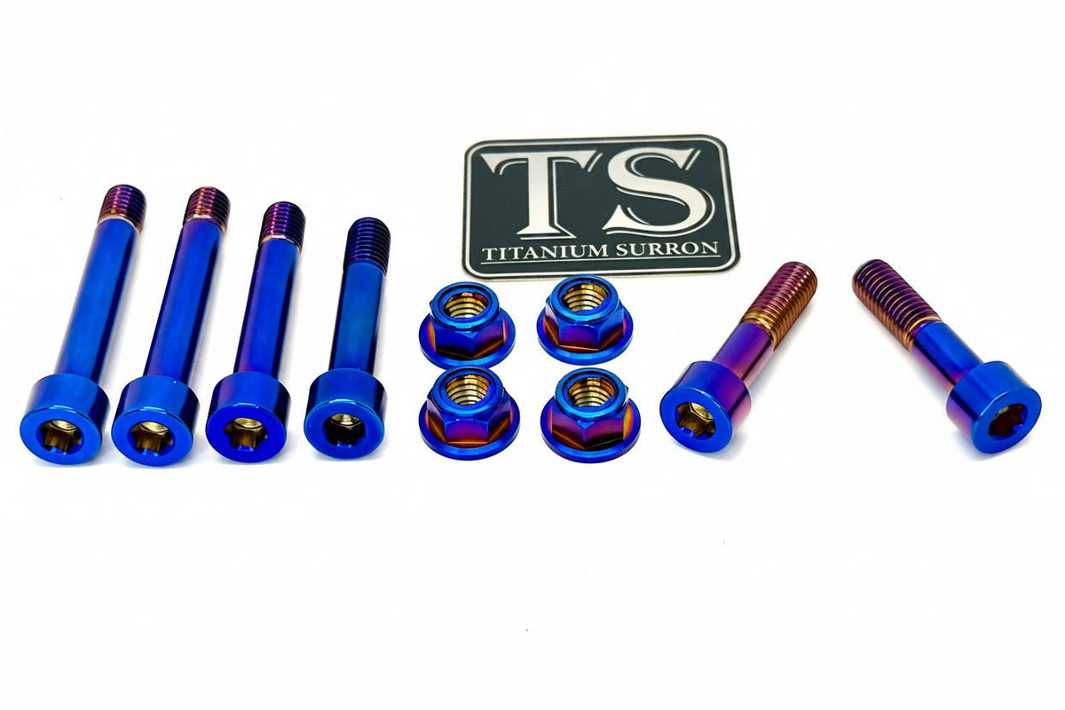 Titanium Rear Linkage Bolt Kit — Surron LBX & Segway Titanium Surron