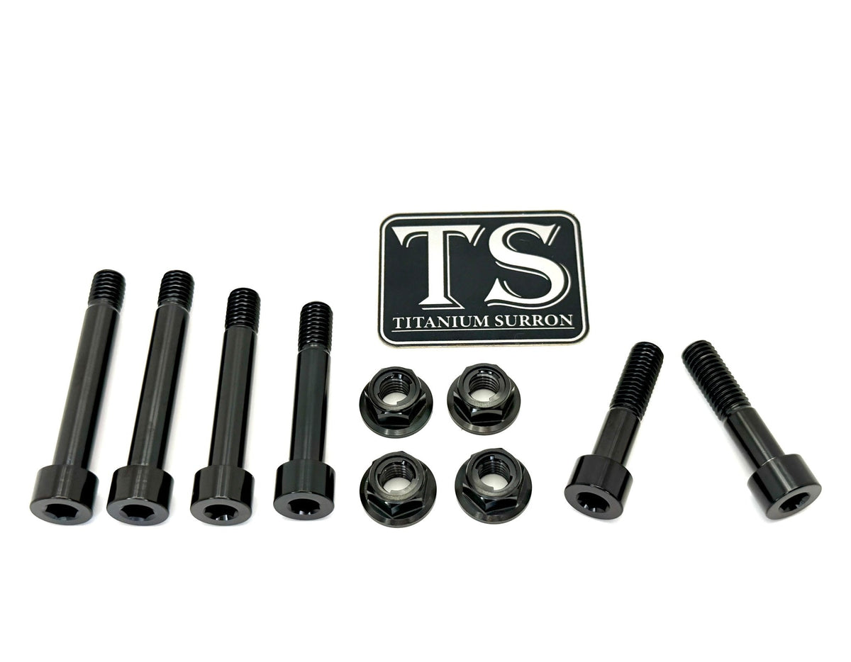 Titanium Rear Linkage Bolt Kit — Surron LBX & Segway Titanium Surron