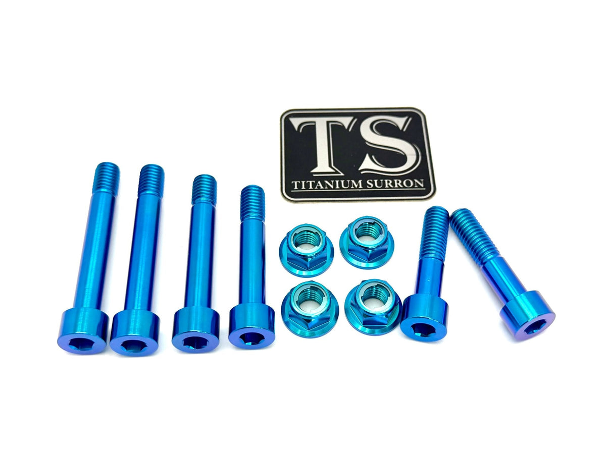 Titanium Rear Linkage Bolt Kit — Surron LBX & Segway Titanium Surron