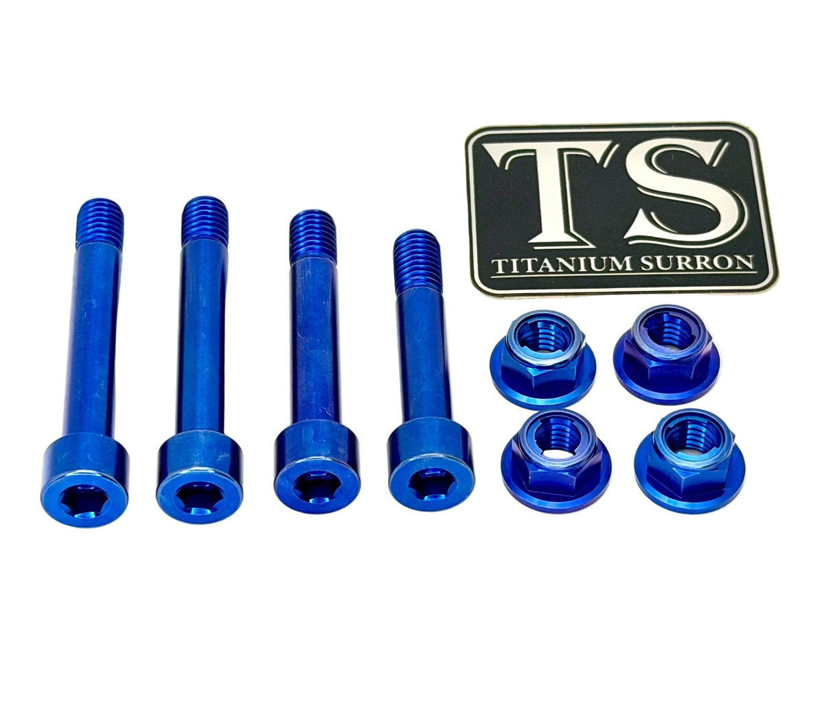Titanium Rear Linkage Bolt Kit — Surron LBX & Segway Titanium Surron