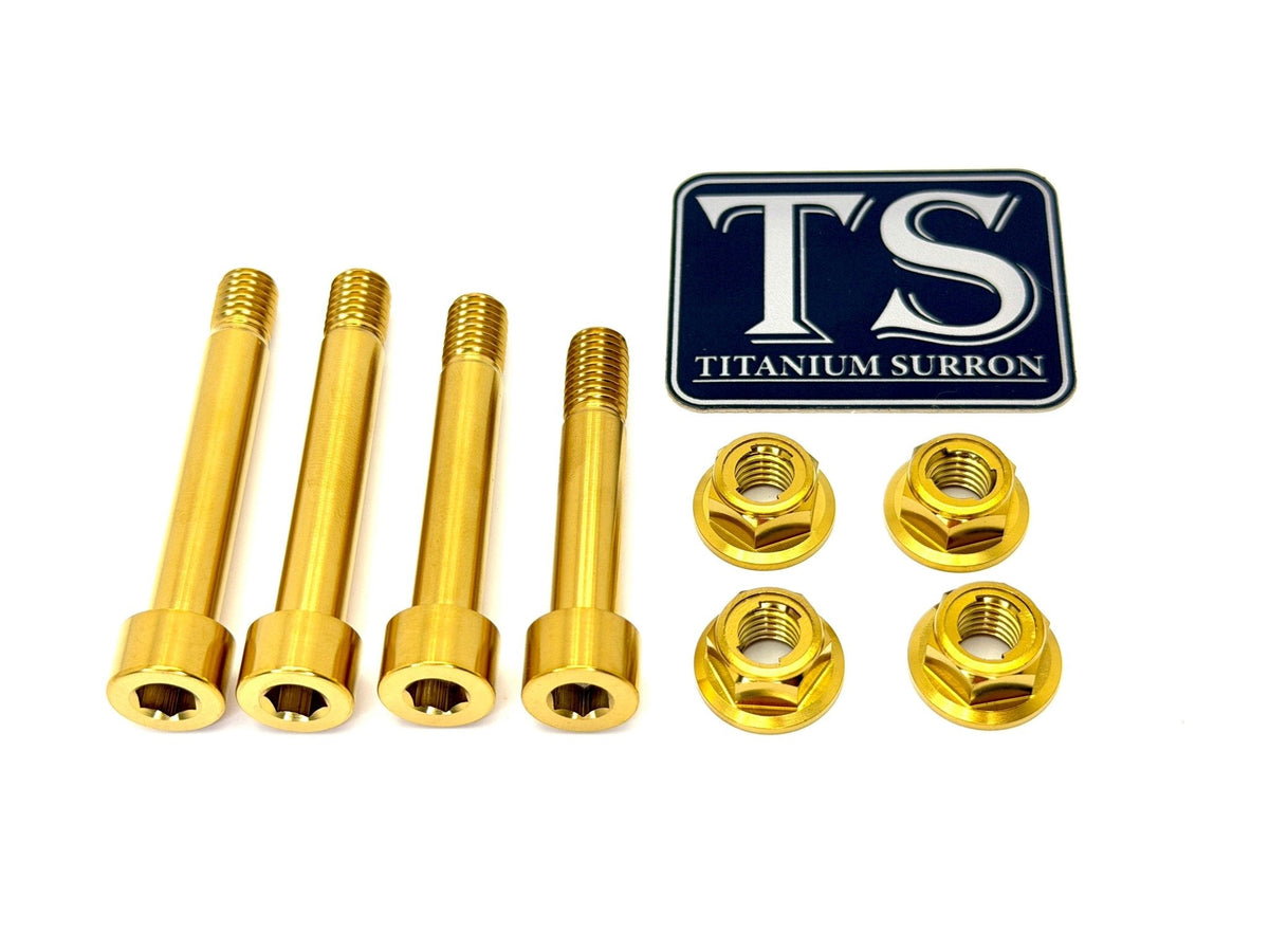 Titanium Rear Linkage Bolt Kit — Surron LBX & Segway Titanium Surron