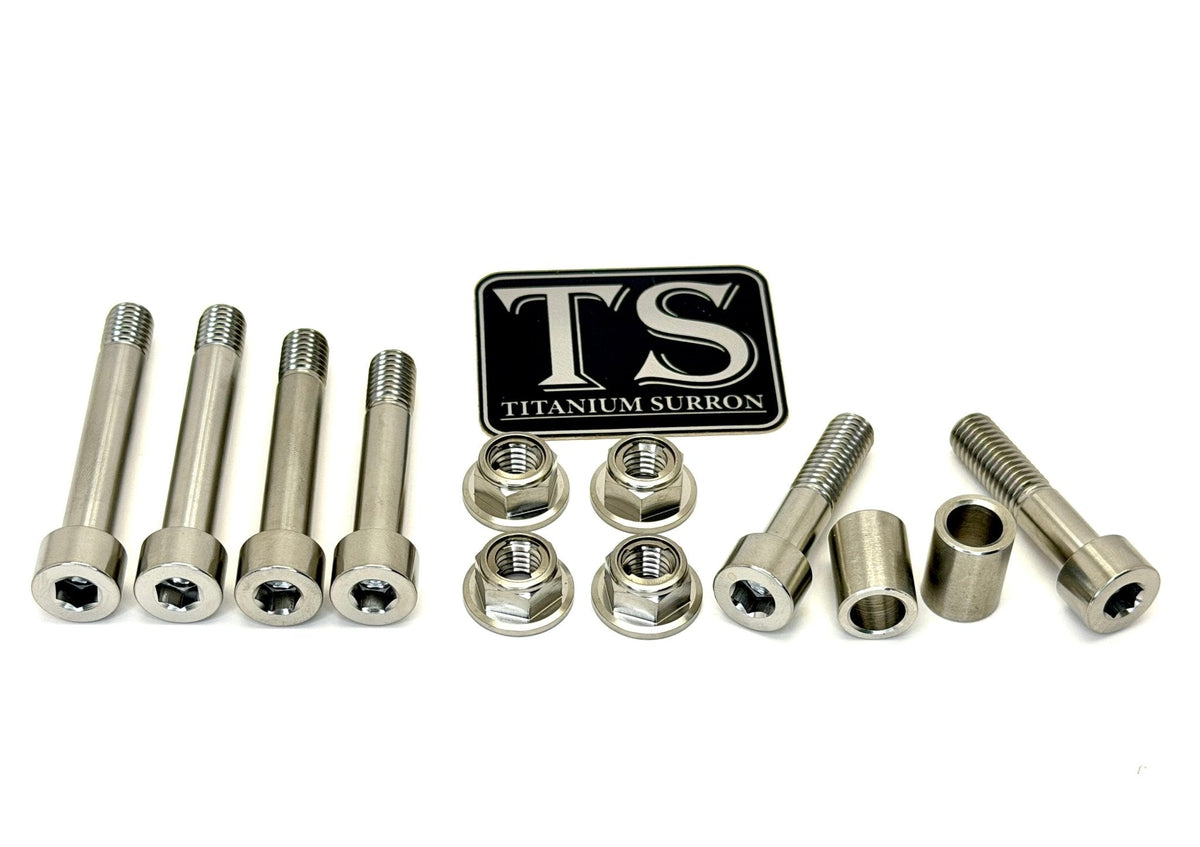 Titanium Rear Linkage Bolt Kit — Surron LBX & Segway Titanium Surron