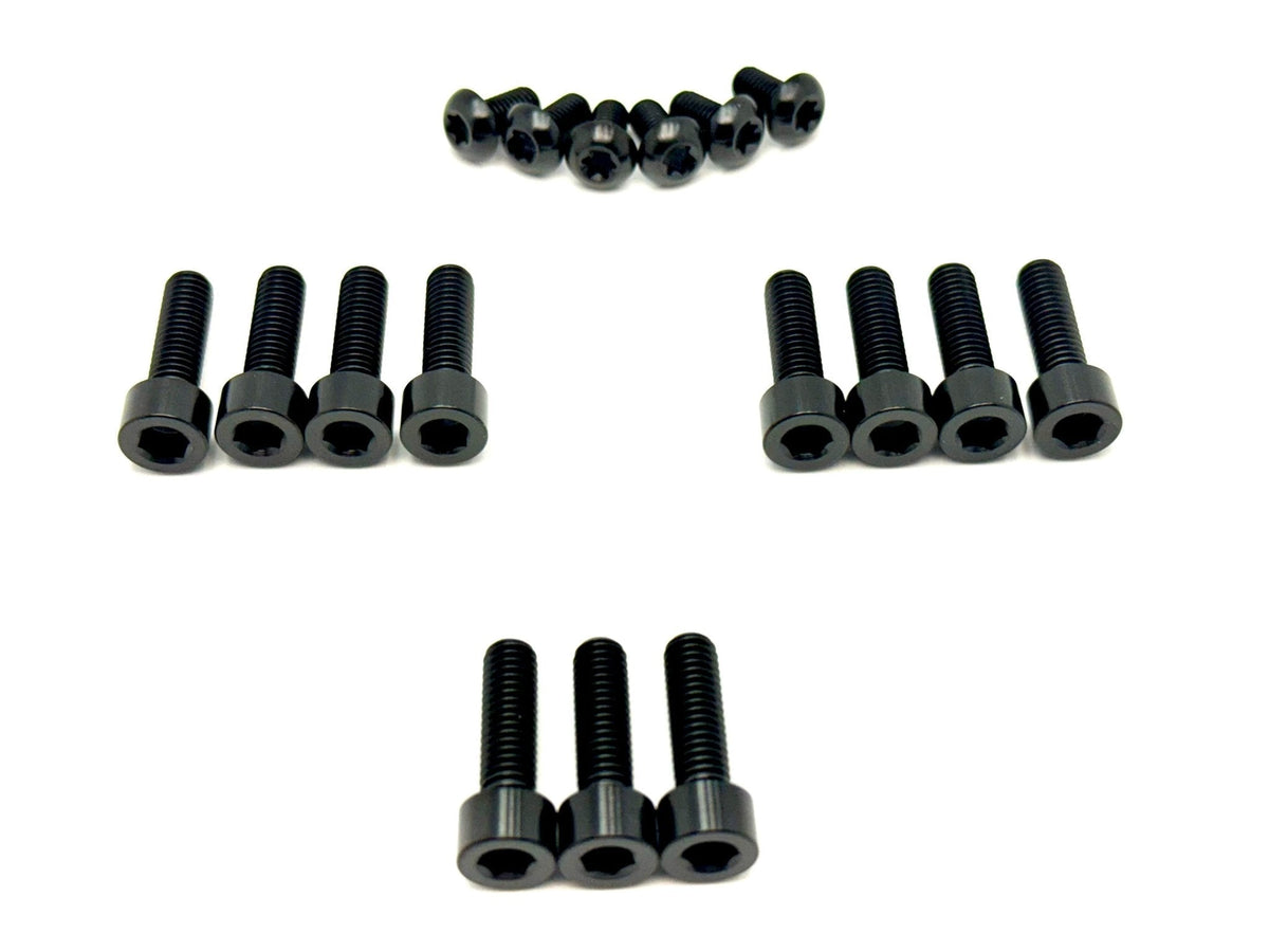 Titanium RFloXa Hawk 35 Pro and Max Fork Bolt Kits (21 pcs) Titanium Surron