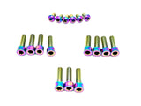 Titanium RFloXa Hawk 31 Pro and Max Fork Bolt Kits (21 pcs) Titanium Surron