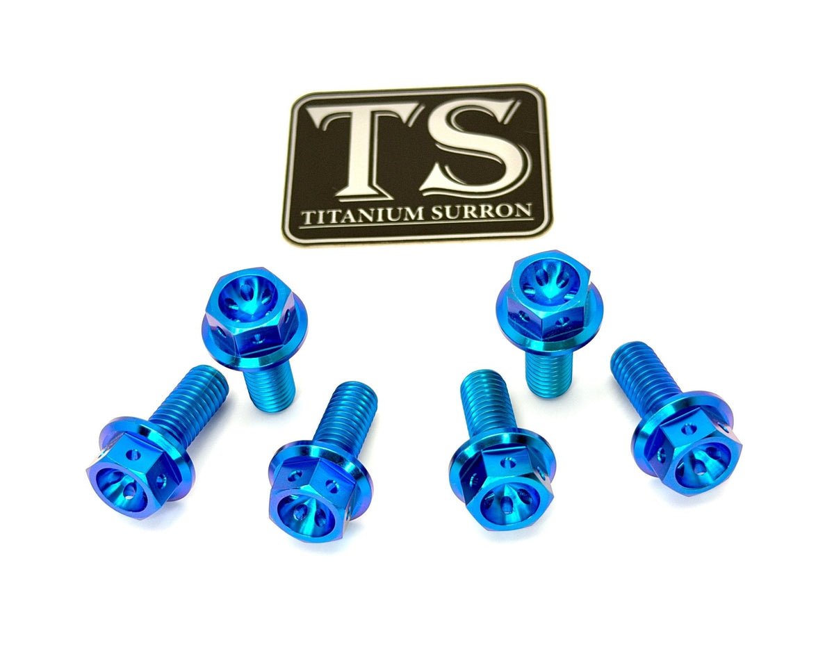 Titanium Sprocket Bolts - E-Moto Titanium Surron